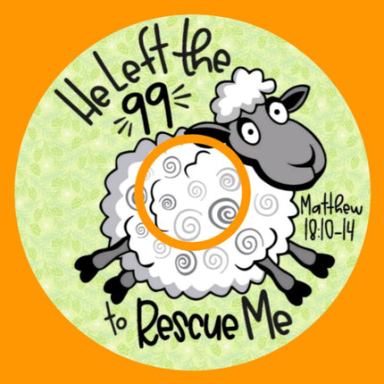 HE LEFT THE 99 TO RESCUE ME (MATTHEW 18:10-14) PATCH