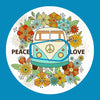 HIPPIE VAN CIRCULAR PATCH