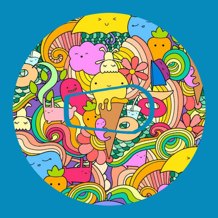 ICE CREAM FANTASY CIRCULAR PATCH