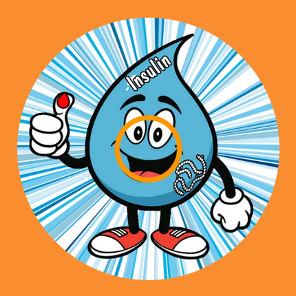 INSULIN DROP WARRIOR PATCH