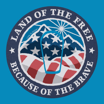 LIG LAND OF THE FREE CIRCULAR PATCH