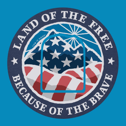 LIG LAND OF THE FREE CIRCULAR PATCH