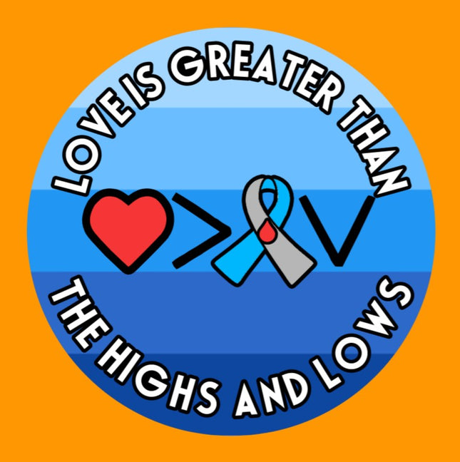 LOVE IS GREATER THAN THE HIGHS AND THE LOWS PATCH