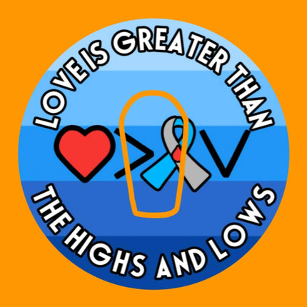 LOVE IS GREATER THAN THE HIGHS AND THE LOWS PATCH