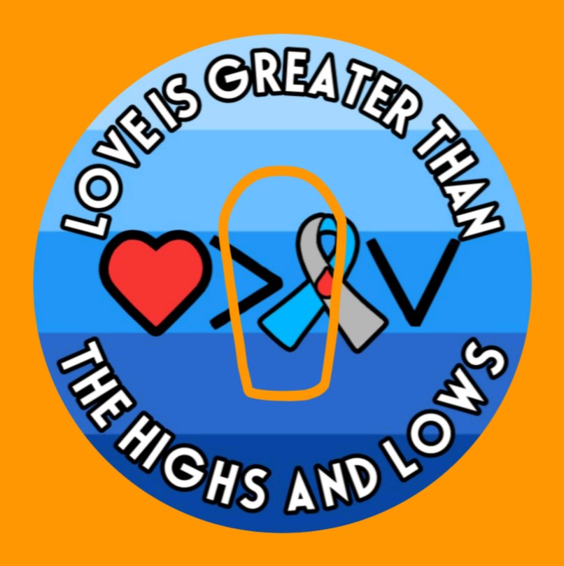 LOVE IS GREATER THAN THE HIGHS AND THE LOWS PATCH