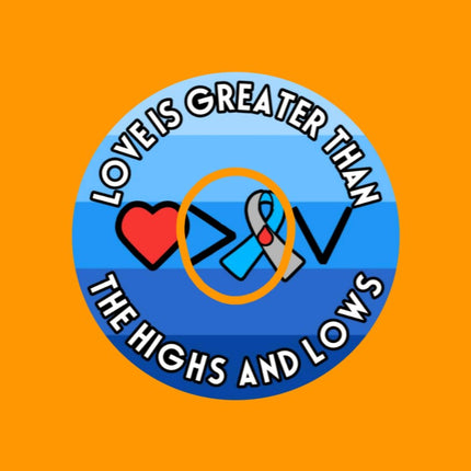 LOVE IS GREATER THAN THE HIGHS AND THE LOWS PATCH