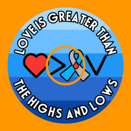 LOVE IS GREATER THAN THE HIGHS AND THE LOWS PATCH