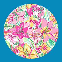 LP INSPIRED SPRING PRINT CIRCULAR 12 PATCH SET