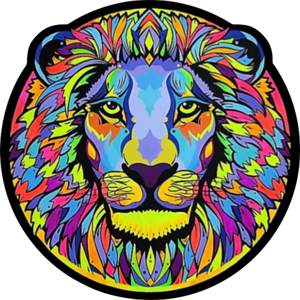 Lion of Many Colors