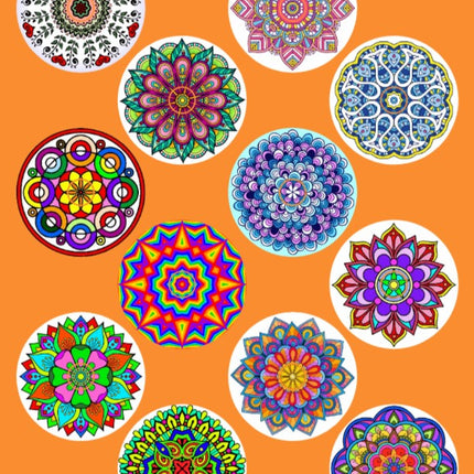 MANDALA ASSORTED CIRCULAR 12 PATCH SET