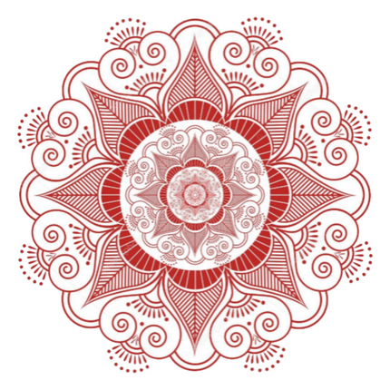 Mandala Red