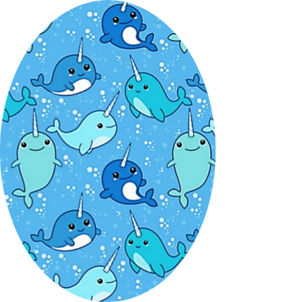 NARWHALS OF THE DEEP BLUE