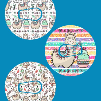 NO DRAMA LLAMA CIRCULAR 3 PATCH SET
