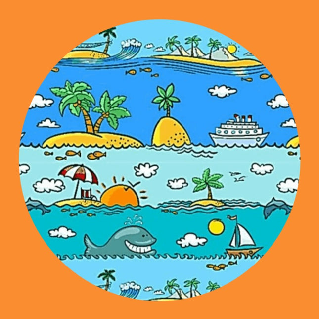 OCEAN VIEW CIRCULAR PATCH