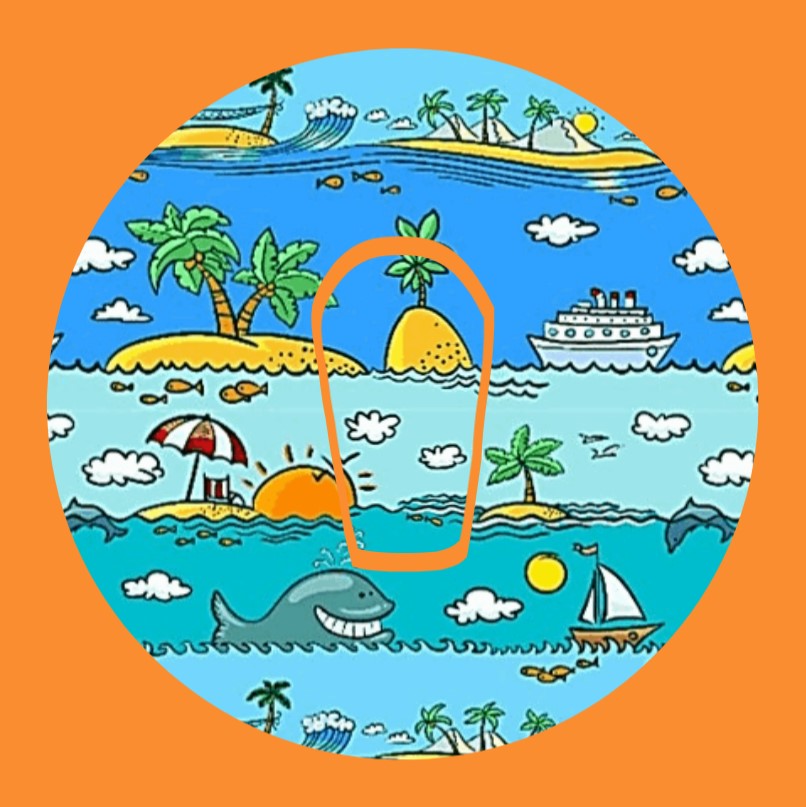 OCEAN VIEW CIRCULAR PATCH