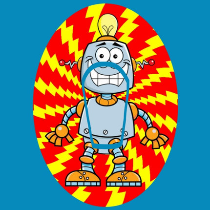 ROBOT OVAL PATCH