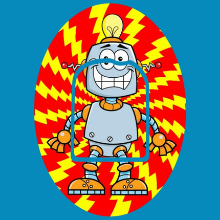 ROBOT OVAL PATCH