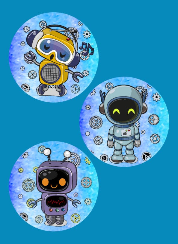 ROBOT TRIO CIRCULAR 3 PATCH SET