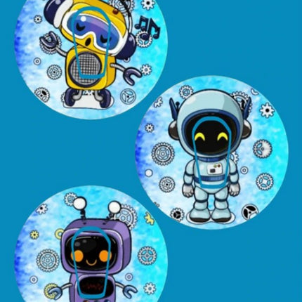 ROBOT TRIO CIRCULAR 3 PATCH SET