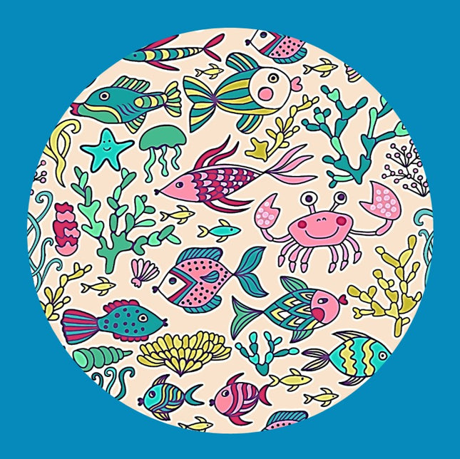 SEA LIFE FUN CIRCULAR PATCH