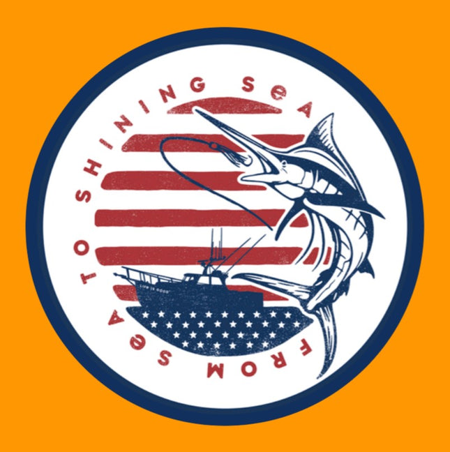 SEA TO SHINING SEA CIRCULAR PATCH