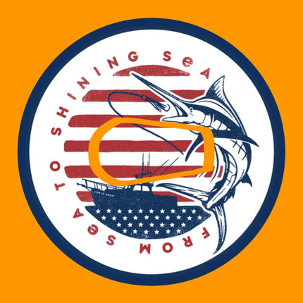 SEA TO SHINING SEA CIRCULAR PATCH