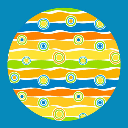 SUN SPOTS CIRCULAR PATCH