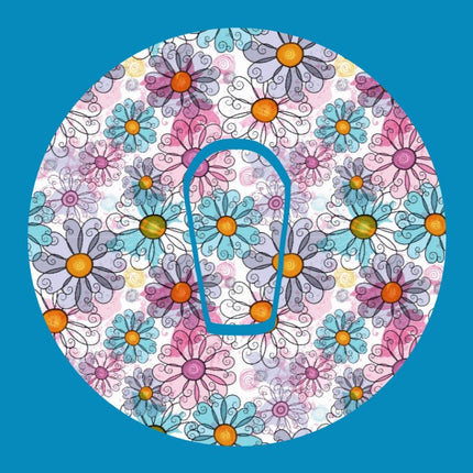 TRANSLUCENT SPRING PETALS CIRCULAR PATCH