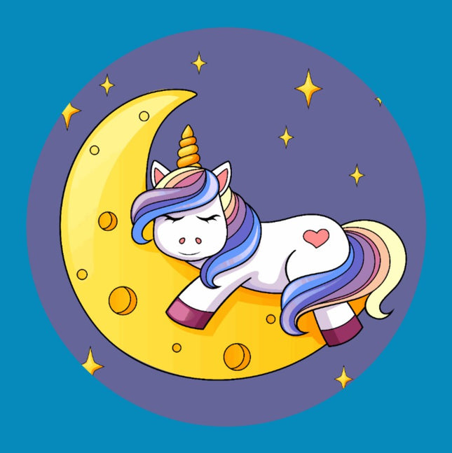 UNICORN DREAMS CIRCULAR PATCH