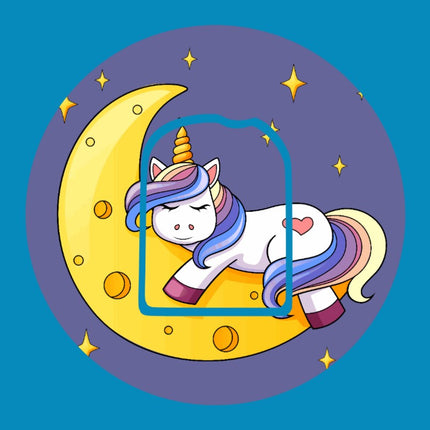 UNICORN DREAMS CIRCULAR PATCH