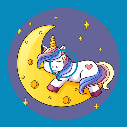 UNICORN DREAMS CIRCULAR PATCH