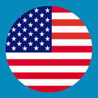 USA FLAG PATCH - CIRCULAR