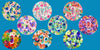 WHERE FLOWERS BLOOM... SO DOES HOPE - CIRCULAR 9 PATCH SET