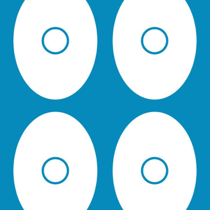 WHITE OVERLAYS 4 PATCH SETS