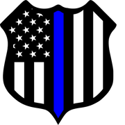 Thin Blue Line Badge